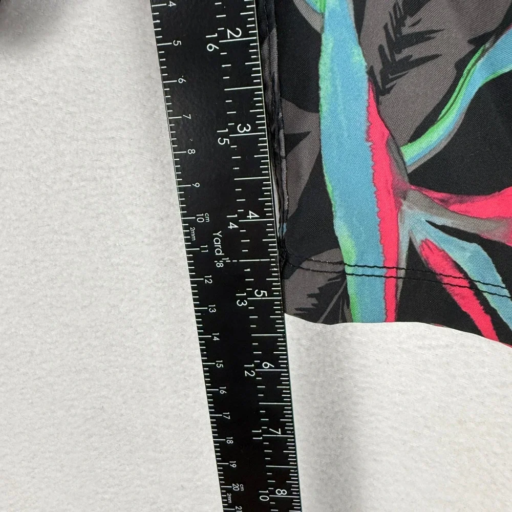 Hurley Mens XXL Tropical Bird of Paradise Swim Trunks Floral Beach‎ Vacation